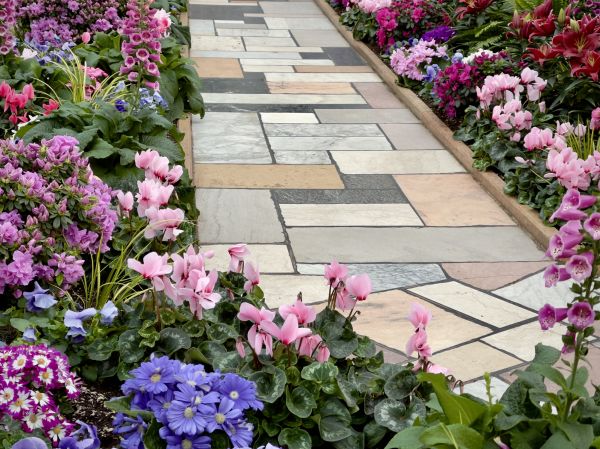 Garden Path Installation in Broomfield